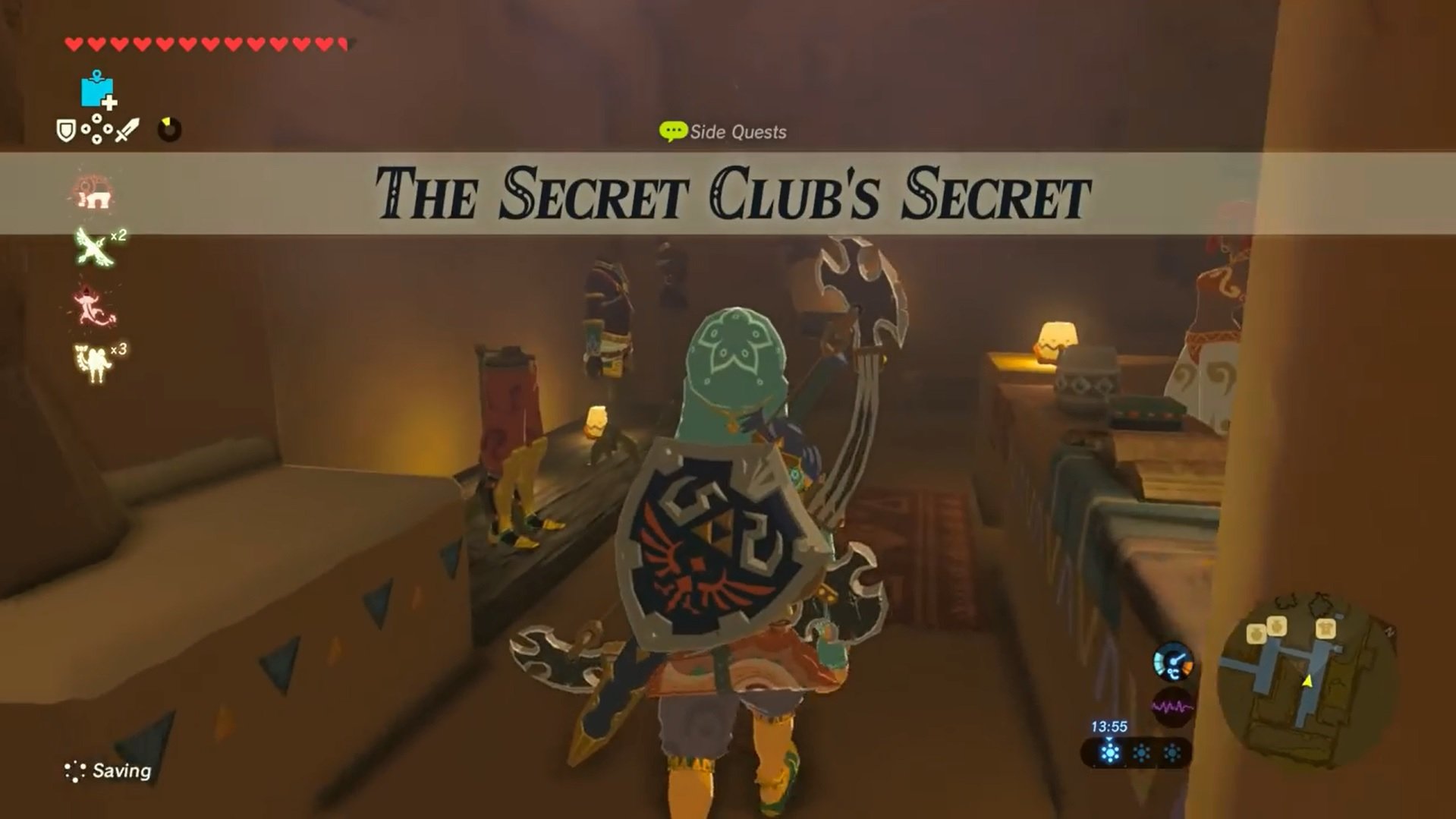 Zelda Breath Of The Wild Gerudo Geheim Club Zelda - Breath of the Wild: Gerudo-Passwort für den Geheim-Club