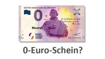 Was ist der 0-Euro-Schein? Wo kaufen?