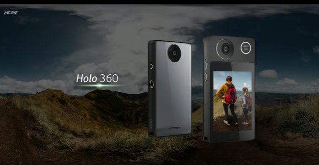 Acer Holo 360: Diese Kamera ist fast ein Smartphone
