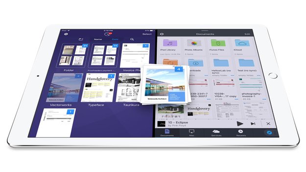 iOS 10: Readdle erlaubt Drag and Drop im iPad-Split-View