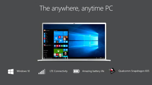 Windows 10 Pro und x86-Programme auf dem Snapdragon 835 demonstriert