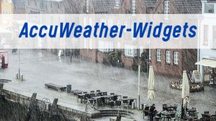 AccuWeather-Widget einrichten – auf Handy, Smartwatch & Webseite