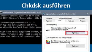 Chkdsk in Windows ausführen – so geht's