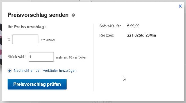 ebay-preisvorschlag-abgeben