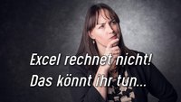 Excel rechnet nicht automatisch [Lösung]