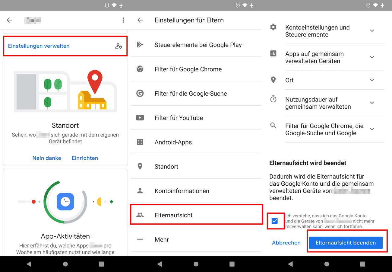 „Google Family Link“ einrichten und löschen so geht