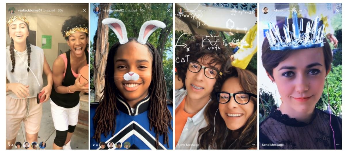  Instagram  jetzt mit Gesichts Filter  Hashtag Sticker  und 