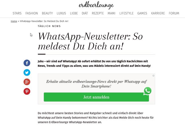 whatsapp-newsletter-anmeldung