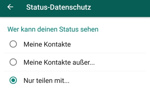 Löschen iphone statusmeldungen whatsapp √ Whatsapp