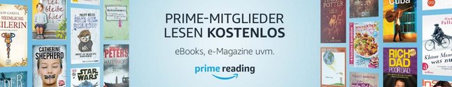 Amazon Prime Reading Banner