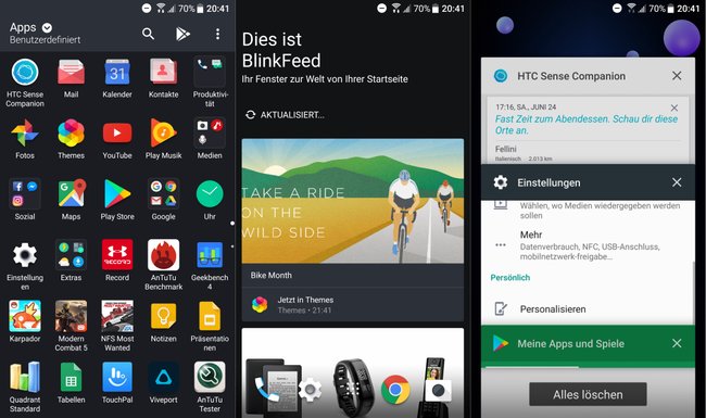 HTC-U11-Test-Software-App-Drawer