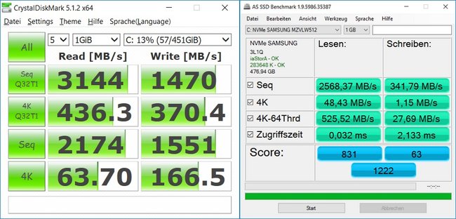 Lenovo-Yoga-910-Test-CrystalDiskMark-AS-SSD