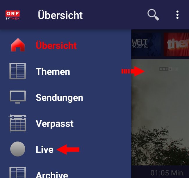 ORF Live-Stream APP