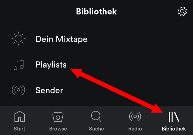 Spotify Lokale Dateien App Playlists
