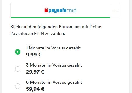 Spotify Zahlungsmethoden paysafecard