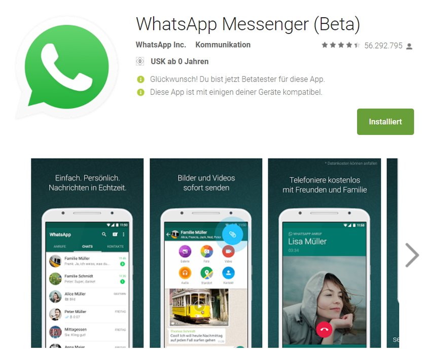 WhatsApp-Beta-Play-Store