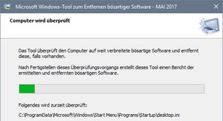 Windows-Tool zum Entfernen bösartiger Software (MSRT)