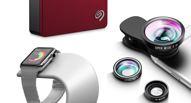 Blitzangebote: Smartphone-Linsen, Apple-Watch-Ständer, Seagate-Festplatten u.v.m. günstiger