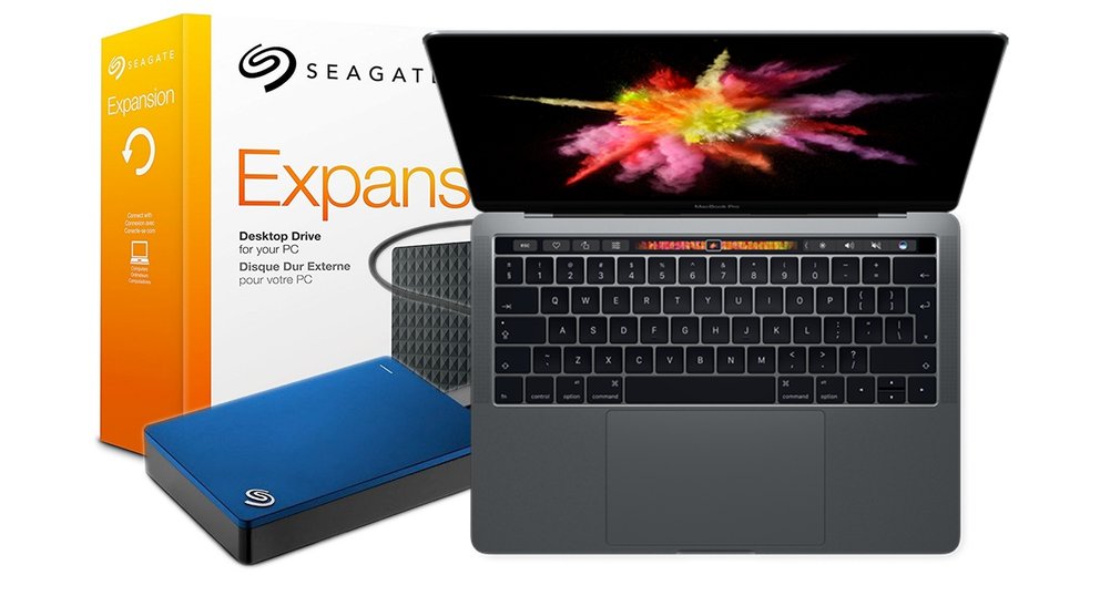 Blitzdeals & CyberSale: MacBook Pro mit Touch Bar für nur 1.649 Euro, Seagate-Festplatten, Gaming-Monitor