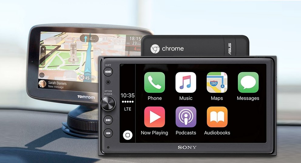 Blitzangebote: Apple CarPlay Radio, TomTom Navi mit Smartphone-Anbindung, Asus Chromebit günstiger