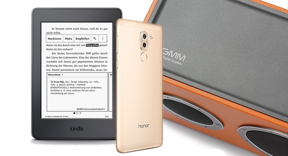 Blitzangebote: Honor 6X mit 64 GB, Kindle Paperwhite, AirPlay-Lautsprecher kurze Zeit zum Bestpreis