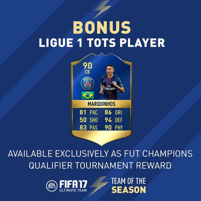 FIFA 17 TOTS Bonus