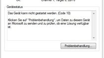 Lösung: Code 10 im Windows-Gerätemanager