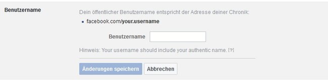 facebook-benutzername