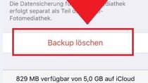 iCloud: Backup löschen – so geht's