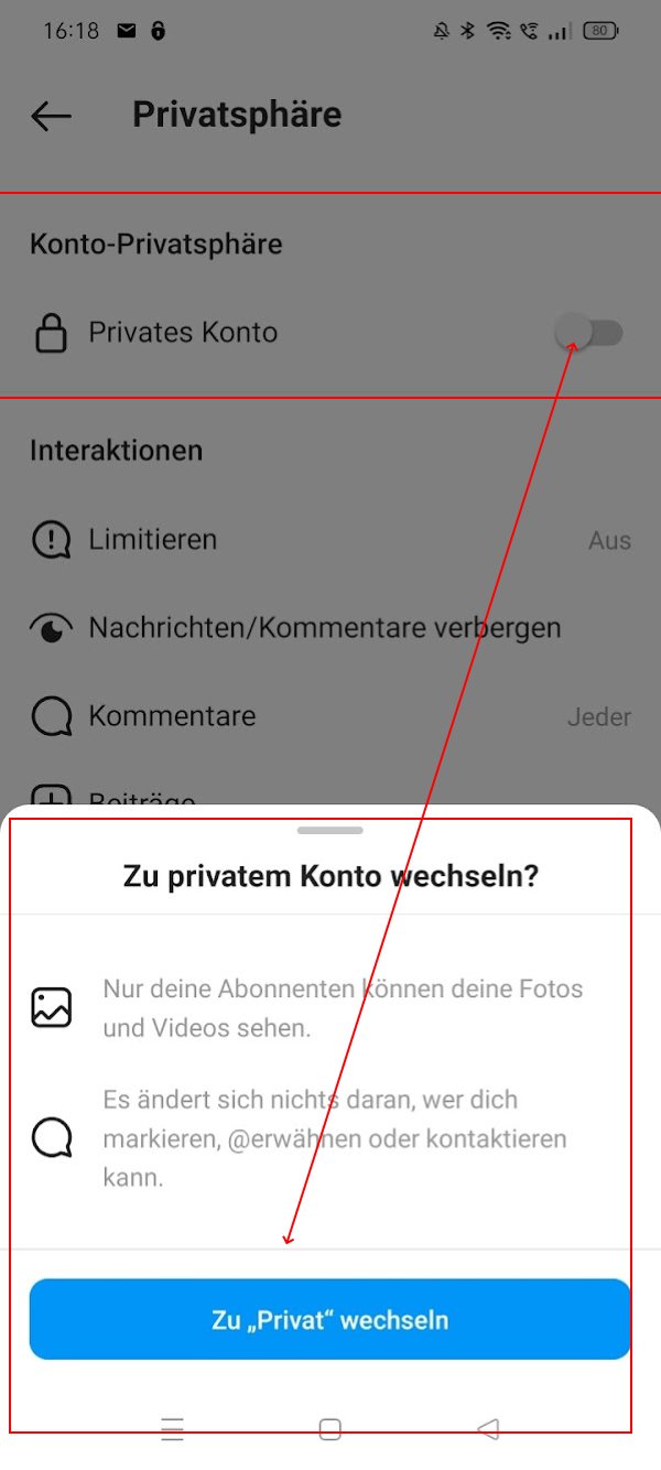 instagram-konto-privat