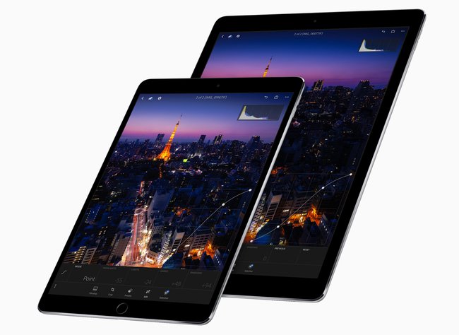 10,5“ iPad Pro und das aktualisierte 12,9“ iPad Pro gleichen sich in der Ausstattung.