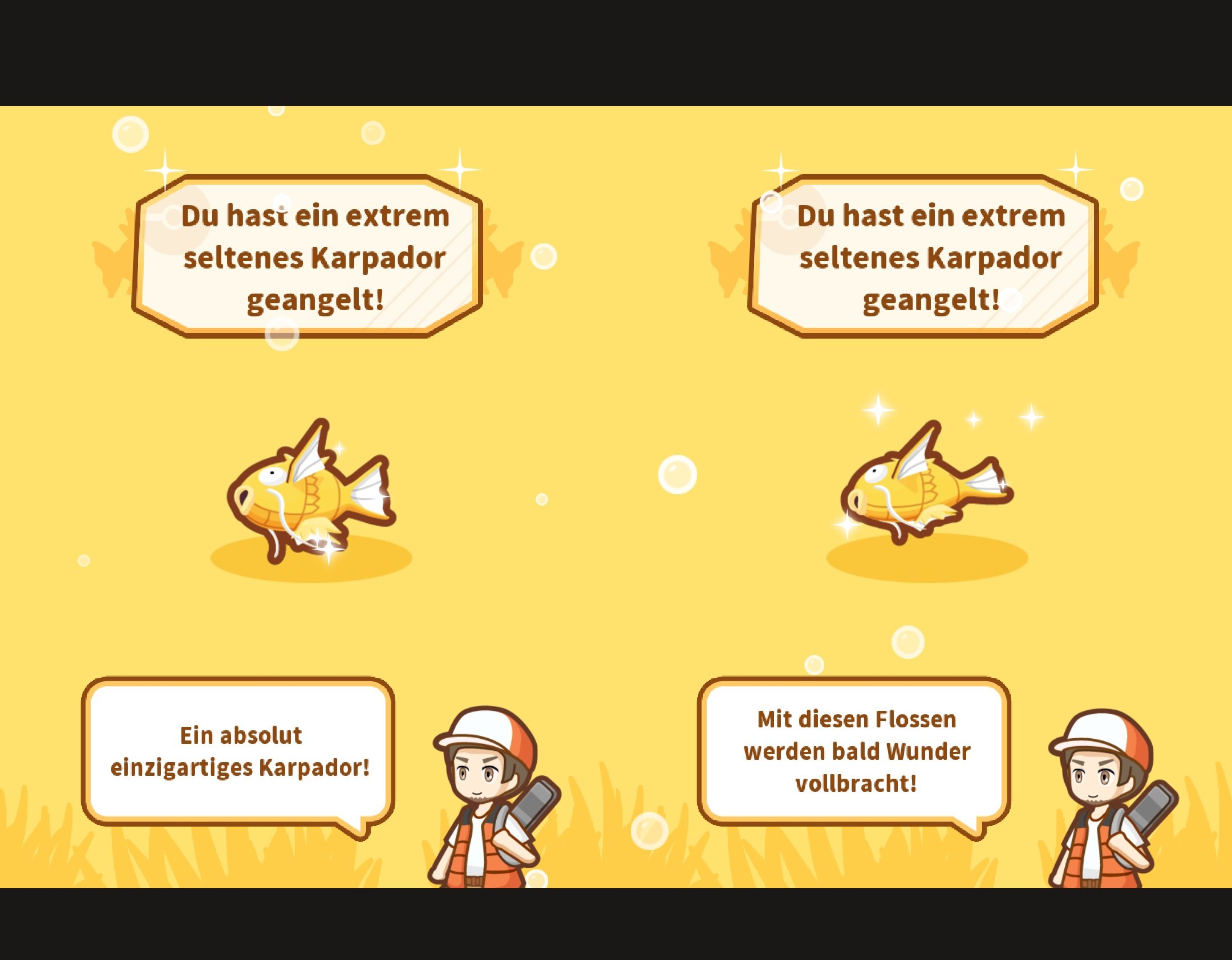 Pokemon Karpador Jump Alle Musterungen Fur Karpador Freischalten