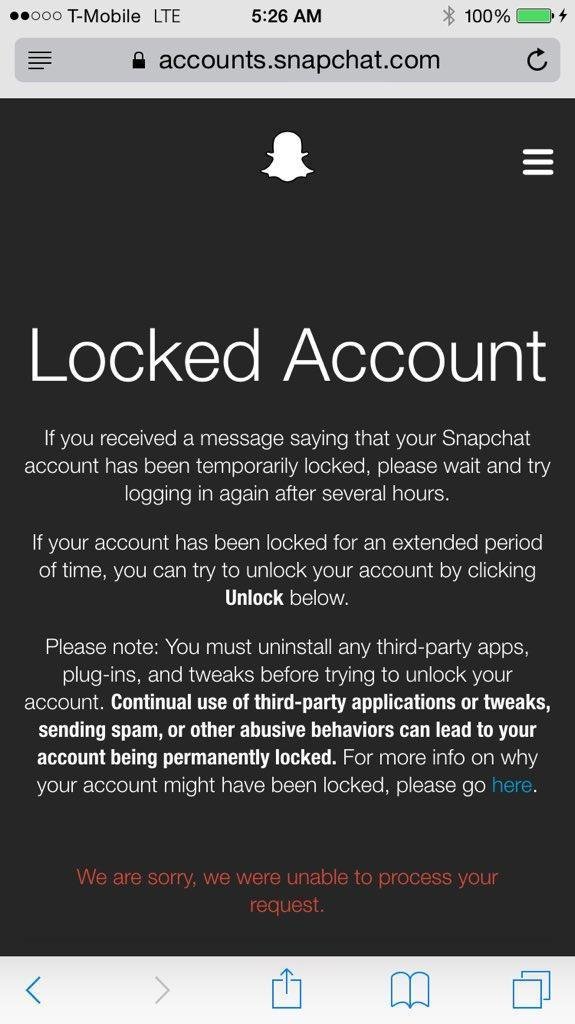 Locked-Meldung auf dem Smartphone. Bildquelle: www.idigitaltimes.com