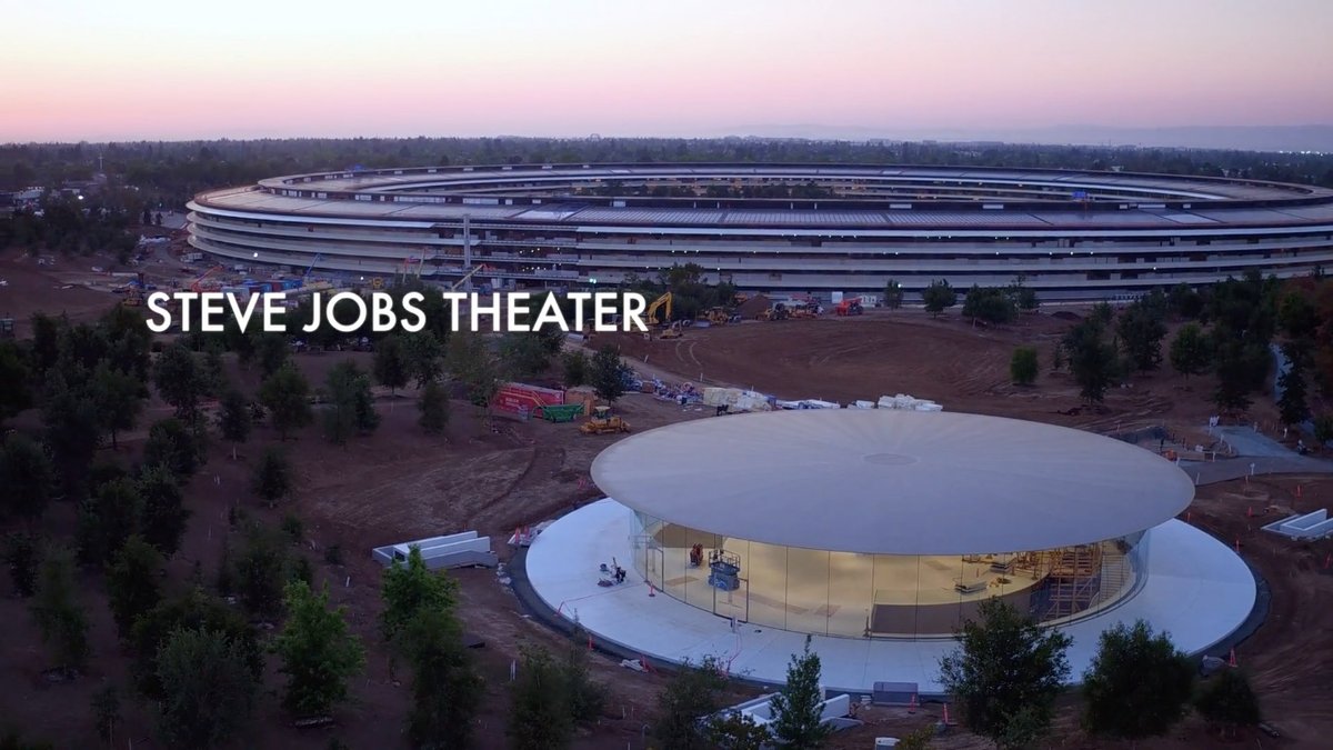 Apple Park Neues Drohnenvideo Ermoglicht Einblick Ins Steve Jobs Theater