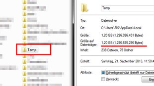 AppData\local\Temp: Ordner löschen? – so gehts