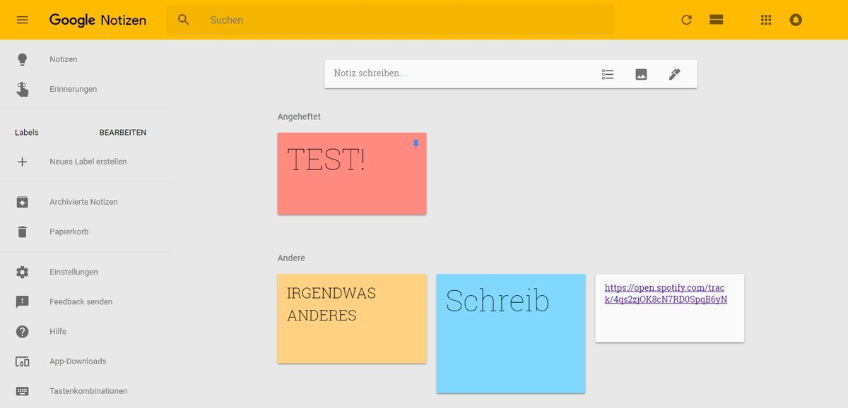 ERINNERUNGEN AUS GOOGLE NOTIZEN IN GOOGLE TASKS visual data 4