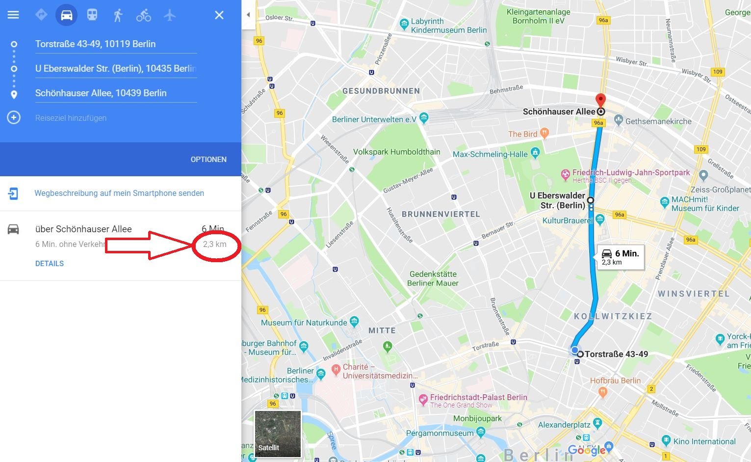 Google Maps: Entfernung messen - so geht's per App und ...
