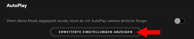 Spotify Autostart deaktivieren Erweiterte Einstellungen