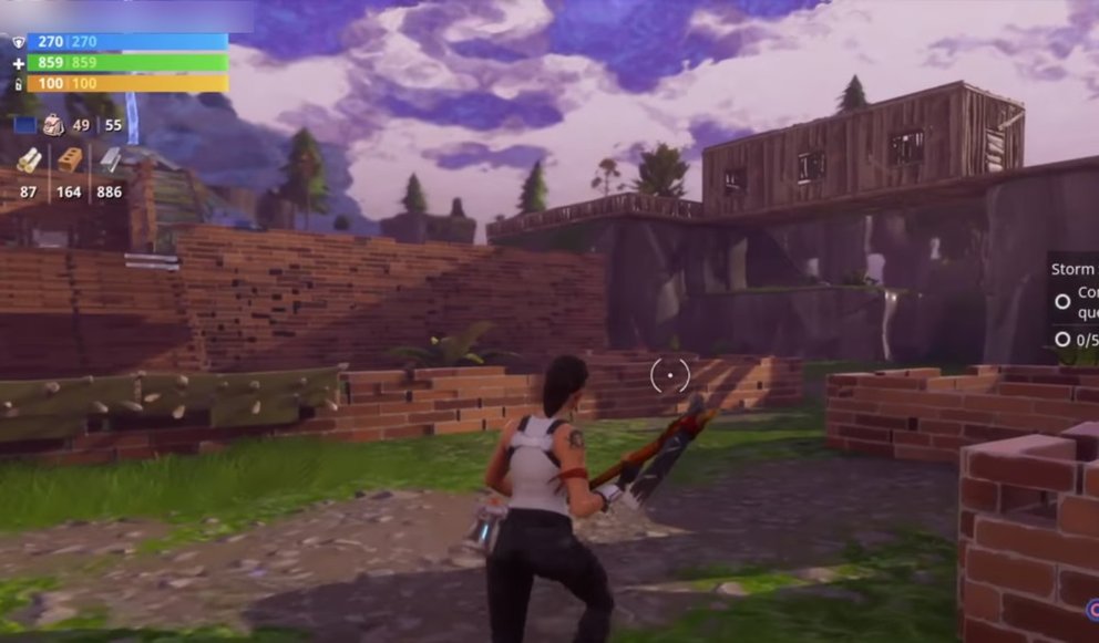 Fortnite Basis bauen, verstärken und verteidigen