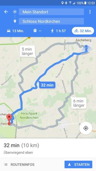 google-maps-fahrrad-routen