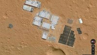 Google Maps Mars: Häuser auf dem roten Planeten