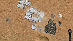 Google Maps Mars: Häuser auf dem roten Planeten