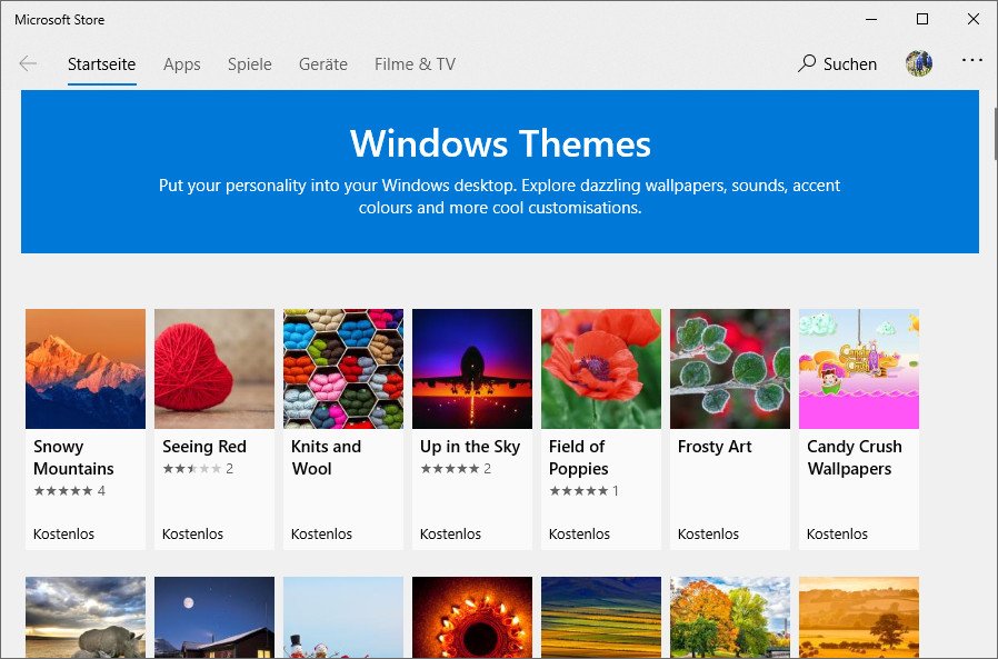 Windows 10 Die Besten Themes Kostenlos Downloaden Und Installieren So Geht S