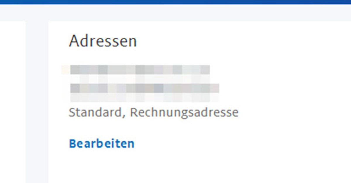 PayPal: Adresse ändern – so geht's