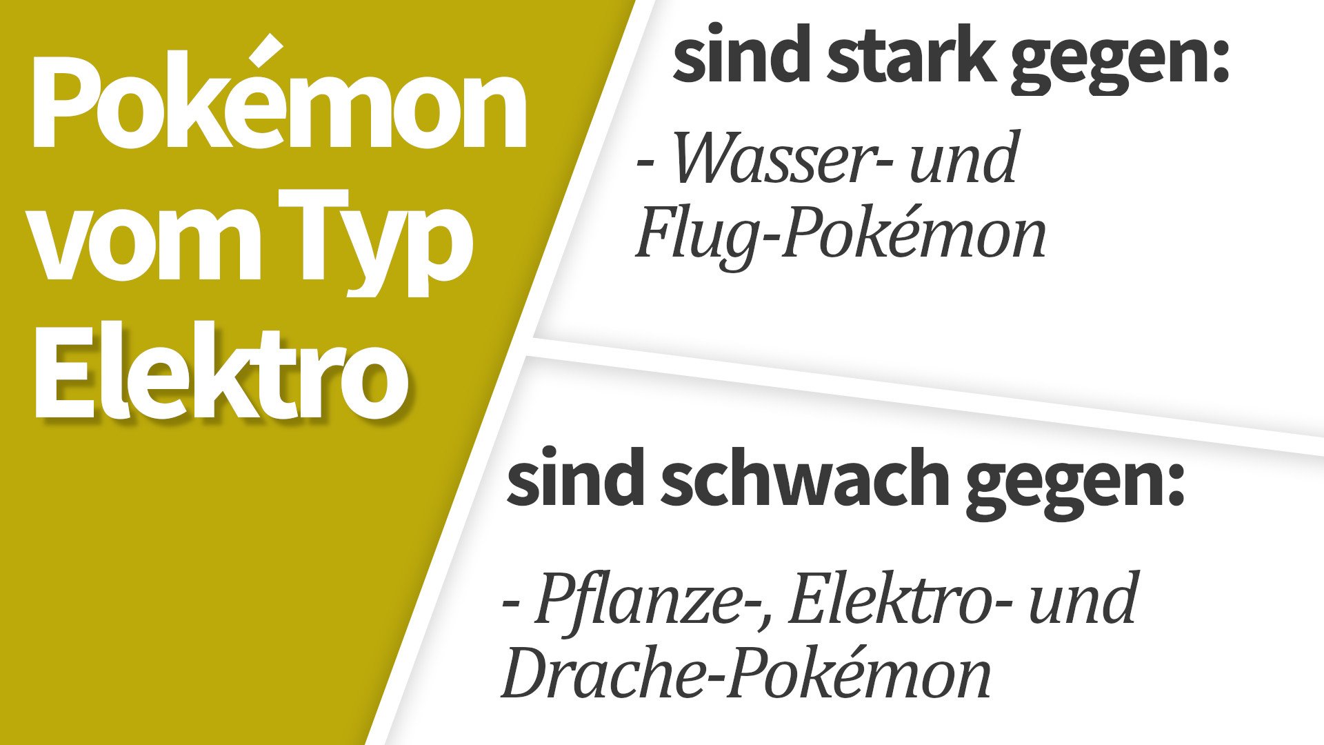 Pokemon Alle Typen Mit Schwachen Und Starken Samt Effektiv Tabelle