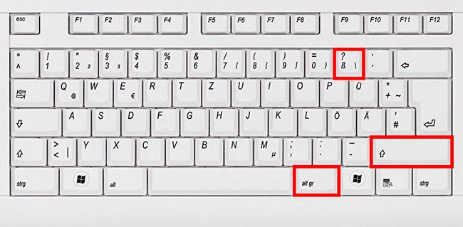 Diese Tastenkombination funktioniert nur am PC, nicht am Mac.