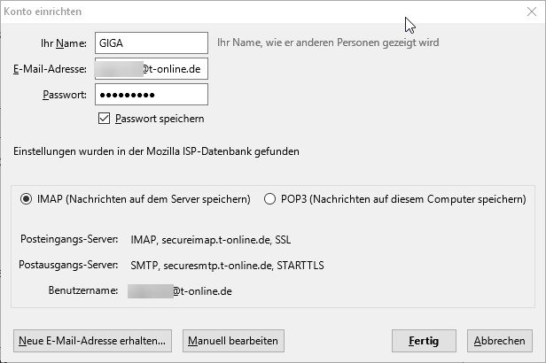 t-online-imap-thunderbird