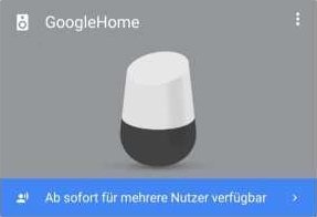Google Home Multi User einrichten
