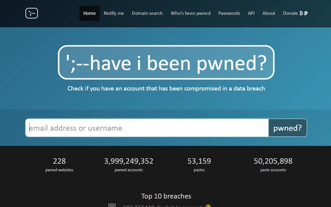 Have-I-been-pwned