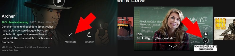 Netflix Liste Löschen Netflix Liste Löschen